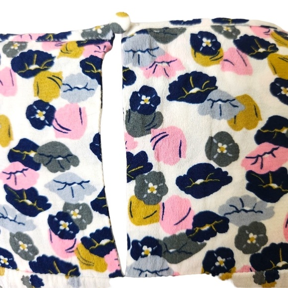 BODEN Hopscotch Poppy Meadow Pintuck Preppy Dress in Ivory size 10L - Picture 12 of 14